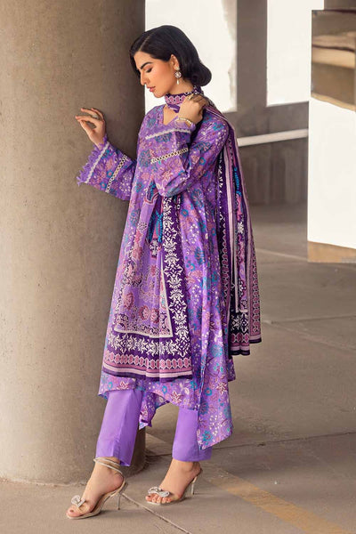 Gul Ahmed 3PC Cambric Printed Unstitched Suit with Denting Lawn Dupatta DN-32098 B