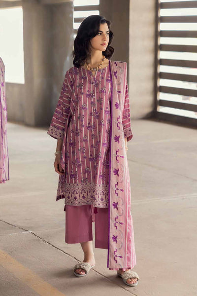 Gul Ahmed 3PC Cambric Printed Unstitched Suit with Denting Lawn Dupatta DN-32099 A