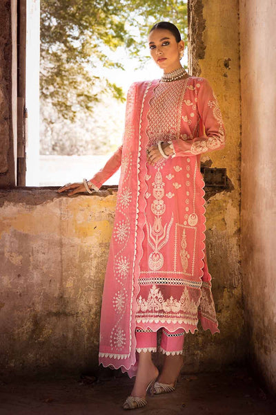 Gul Ahmed 3PC Foil Embroidered Paper Cotton Unstitched Suit with Foil Embroidered Paper Cotton Dupatta FE-32086