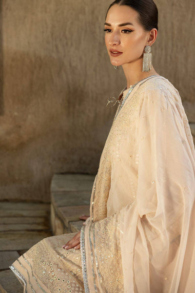 Gul Ahmed 3PC Embroidered Chiffon Unstitched Suit with Embroidered Chiffon Dupatta FE-42033