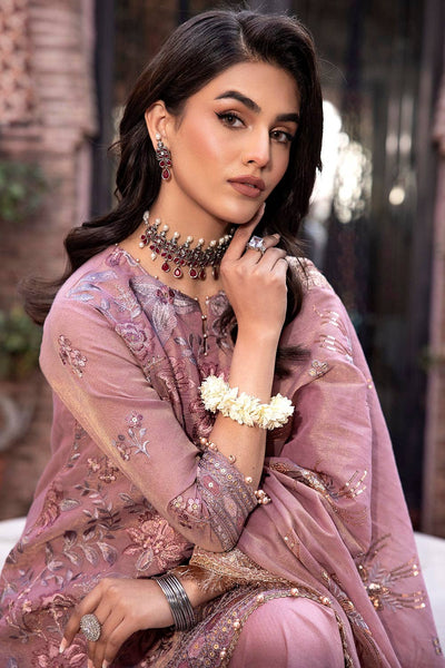 Gul Ahmed 3PC Embroidered Mehsuri Unstitched Suit with Embroidered Mehsuri Dupatta FE-42045
