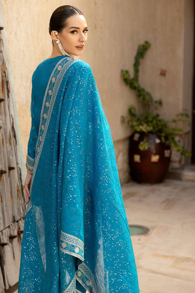 Gul Ahmed 3PC Embroidered Yarn Dyed Unstitched Suit with Embroidered Yarn Dyed Dupatta FE-42049