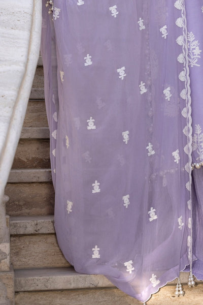 Gul Ahmed 3 Piece Unstitched Embroidered Lawn Suit with Embroidered Chiffon Dupatta FE-52108