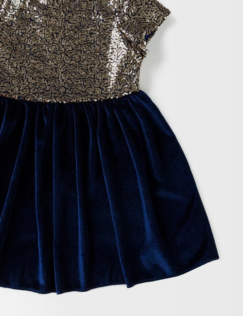 Beechtree 1 Piece Kid’s Stylish frock - FGFRI-521-01-A-NAVY