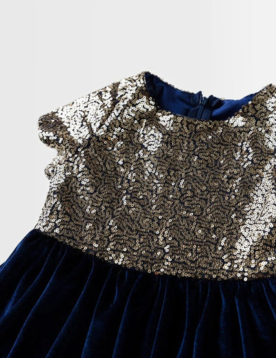 Beechtree 1 Piece Kid’s Stylish frock - FGFRI-521-01-A-NAVY