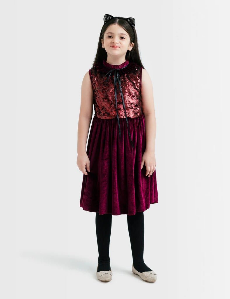 Beechtree 1 Piece Kid’s Stylish frock - FGFRI-521-05-A-MAROON