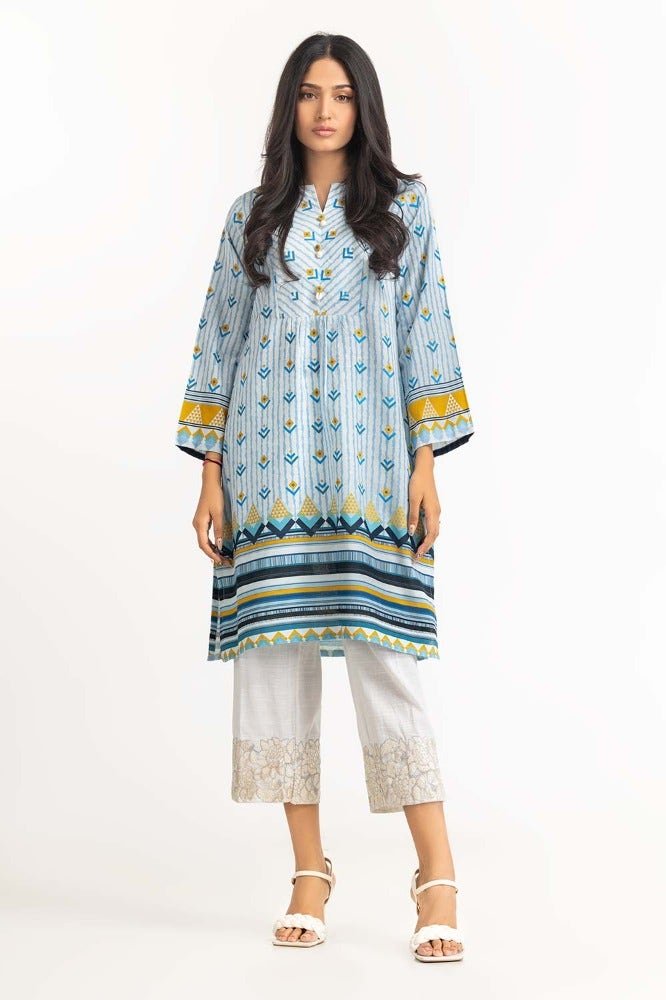 Gul Ahmed 01 Piece Stitched Digital Print Khaddar Shirt GLW-23-62