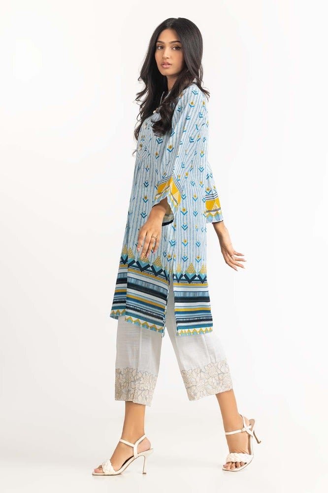 Gul Ahmed 01 Piece Stitched Digital Print Khaddar Shirt GLW-23-62