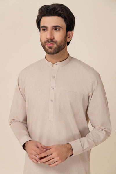 BONANZA MEN'S 2 PIECE BLUE-YARN DYED-SHALWAR SUIT - GSBB23-004