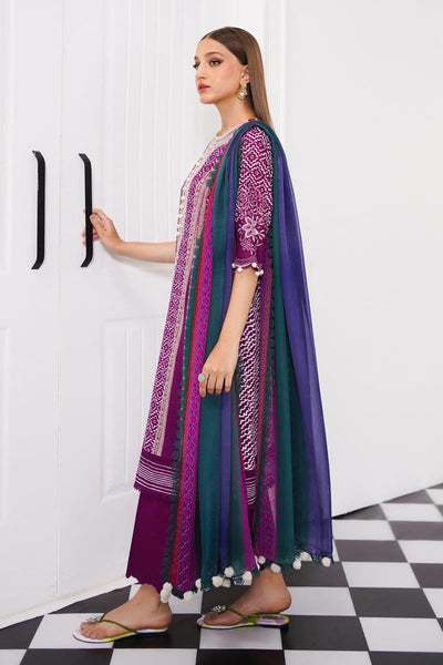 SANA SAFINAZ 3 Piece Unstitched Digital Printed Lawn Suit - H231-003B-CI
