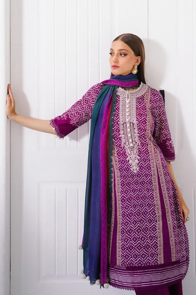 SANA SAFINAZ 3 Piece Unstitched Digital Printed Lawn Suit - H231-003B-CI
