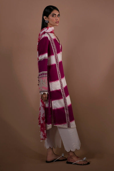 SANA SAFINAZ 2 Piece Unstitched Digital Printed Lawn Suit - H231-004A-BI