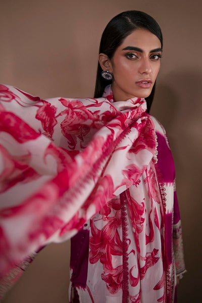 SANA SAFINAZ 2 Piece Unstitched Digital Printed Lawn Suit - H231-004A-BI