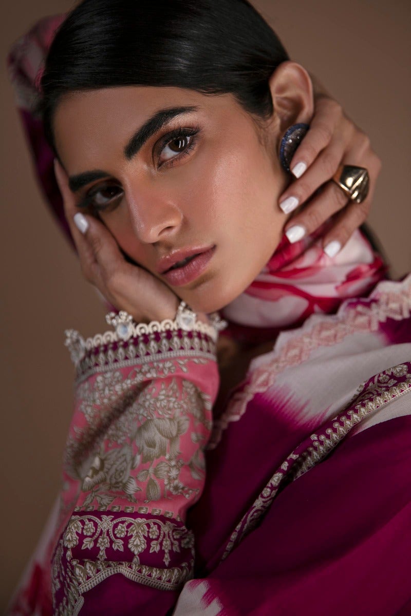 SANA SAFINAZ 2 Piece Unstitched Digital Printed Lawn Suit - H231-004A-BI