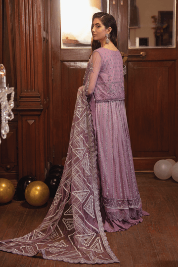Iznik 3 Piece Unstitched Embroidered Chiffon Suit IRC-02 Epoch