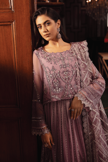 Iznik 3 Piece Unstitched Embroidered Chiffon Suit IRC-02 Epoch