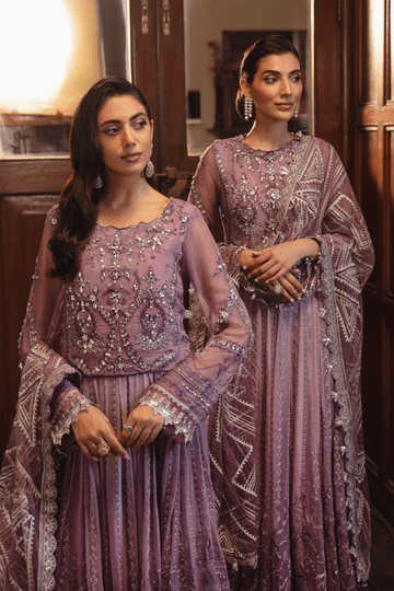 Iznik 3 Piece Unstitched Embroidered Chiffon Suit IRC-02 Epoch