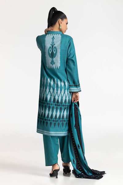 Gul Ahmed Ready to Wear 3 Piece Jacquard Suit IUSTKSD-331