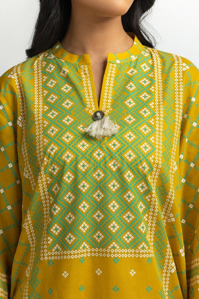 Gul Ahmed Ready to Wear 3PC Lawn Lacquer Printed Suit IUSTKSD-514