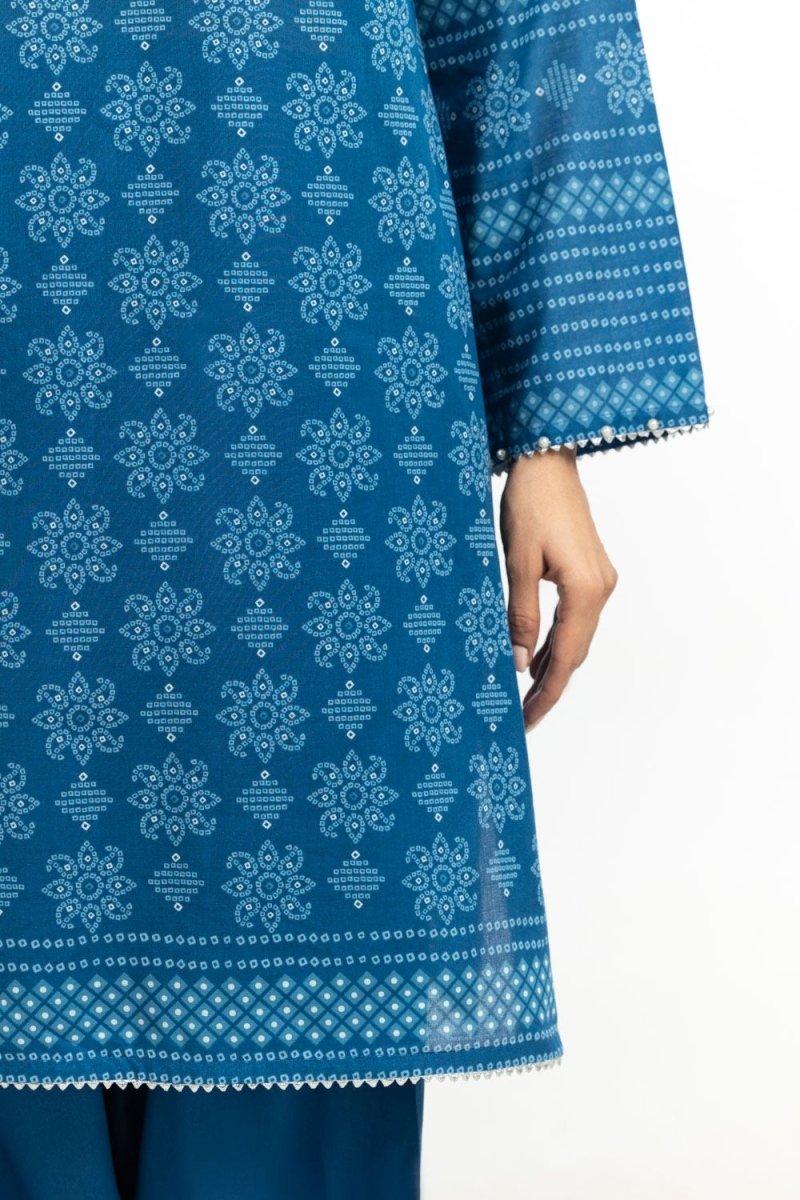 Gul Ahmed Ready to Wear 3PC Lawn Printed Suit IUSTKSD-520