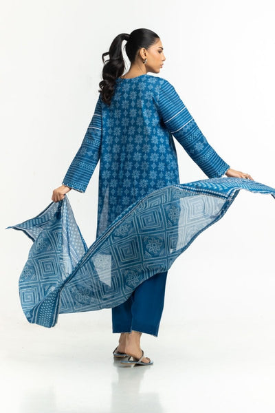 Gul Ahmed Ready to Wear 3PC Lawn Printed Suit IUSTKSD-520