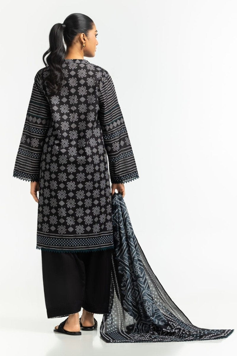 Gul Ahmed Ready to Wear 3PC Lawn Printed Suit IUSTKSD-527