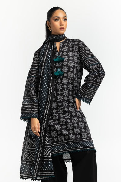 Gul Ahmed Ready to Wear 3PC Lawn Printed Suit IUSTKSD-527