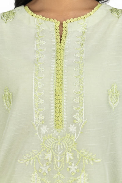 Gul Ahmed Ready to Wear 3PC Paper Cotton Embroidered Suit IUSTKSD-560