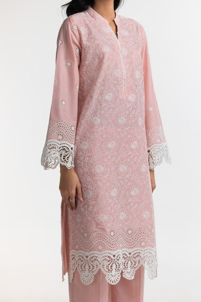 Gul Ahmed Ready to Wear 3PC Lawn Embroidered Suit IUSTKSD-593
