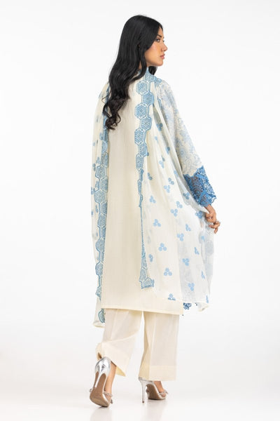 Gul Ahmed Ready to Wear 3PC Lawn Schiffli Embroidered Suit IUSTKSD-597