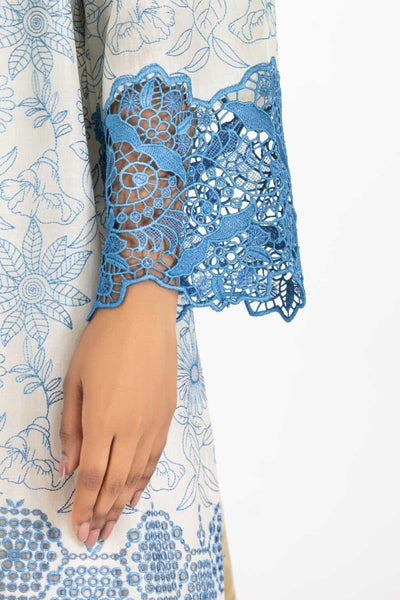 Gul Ahmed Ready to Wear 3PC Lawn Schiffli Embroidered Suit IUSTKSD-597