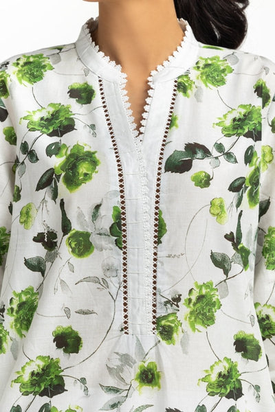 Gul Ahmed Ready to Wear 3PC Lawn Printed Suit With Schiffli Embroidered IUSTKSD-614