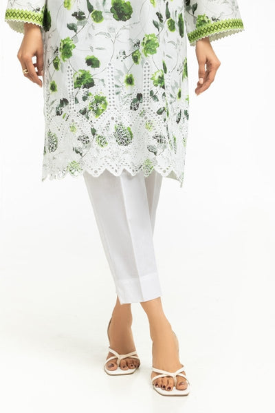 Gul Ahmed Ready to Wear 3PC Lawn Printed Suit With Schiffli Embroidered IUSTKSD-614