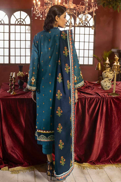 Gul Ahmed 3PC Embroidered Khaddar Unstitched Suit K-32019