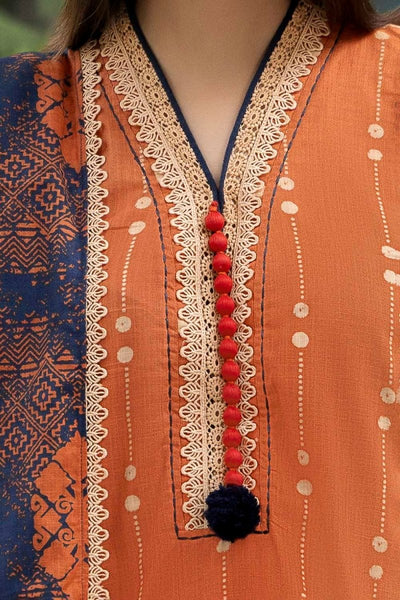 Gul Ahmed 3 Piece Unstitched Printed Khaddar Suit K-52038