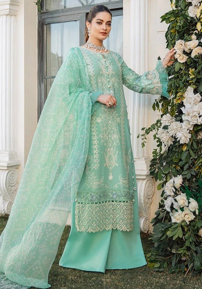 Kahf Premium 3 Piece Stitched Embroidered Lawn Suit - KLL-03 CINDERELLA