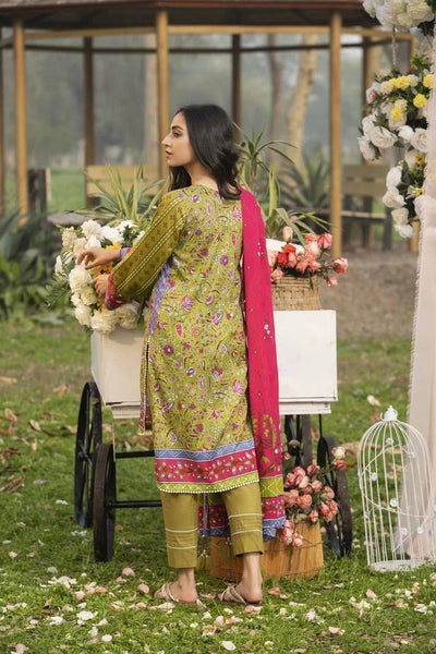 Lakhani Komal Prints 3 Piece Stitched Printed Lawn Suit LSM-2122