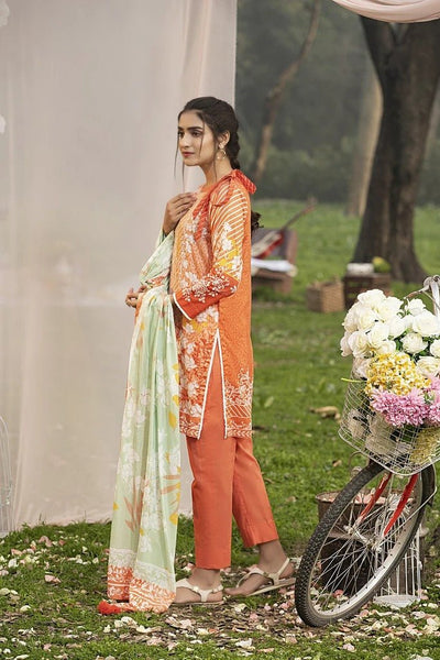 Lakhani Komal Prints 3 Piece Stitched Printed Lawn Suit LSM-2108