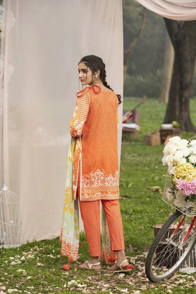 Lakhani Komal Prints 3 Piece Stitched Printed Lawn Suit LSM-2108