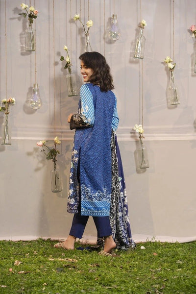 Lakhani Komal Prints 3 Piece Stitched Printed Lawn Suit LSM-2114