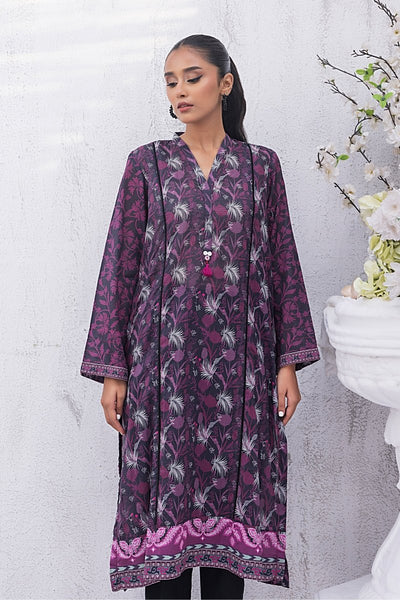 Lakhany 01 Piece Unstitched Printed Lawn Shirt - LG-MM-0001