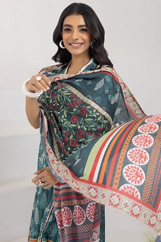 Lakhany 03 Piece Unstitched Komal Printed Lawn Suit - LG-RM-0002-A