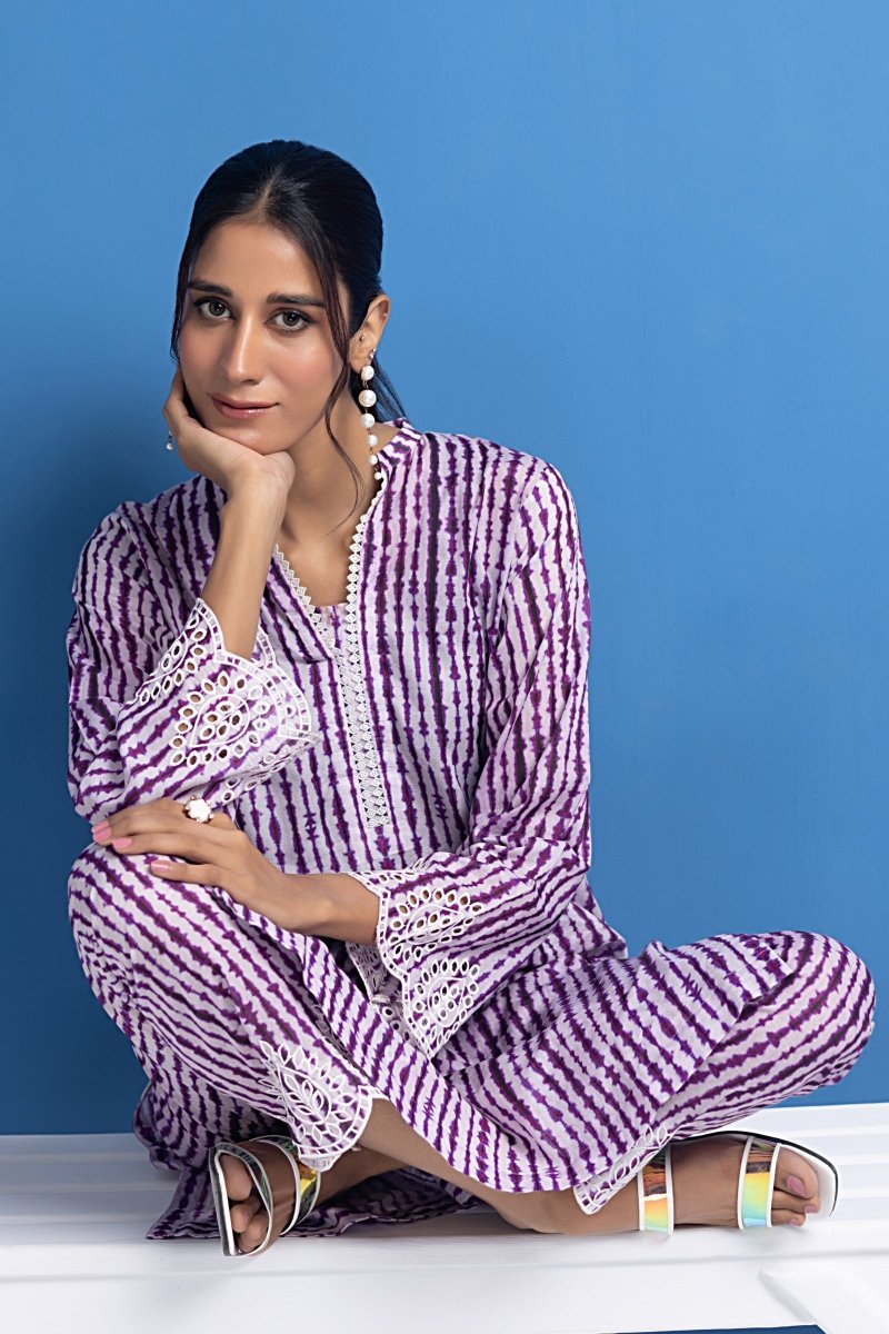 Lakhany 02 Piece Ready to Wear Embroidered Shirt & Trouser - LG-SK-0072