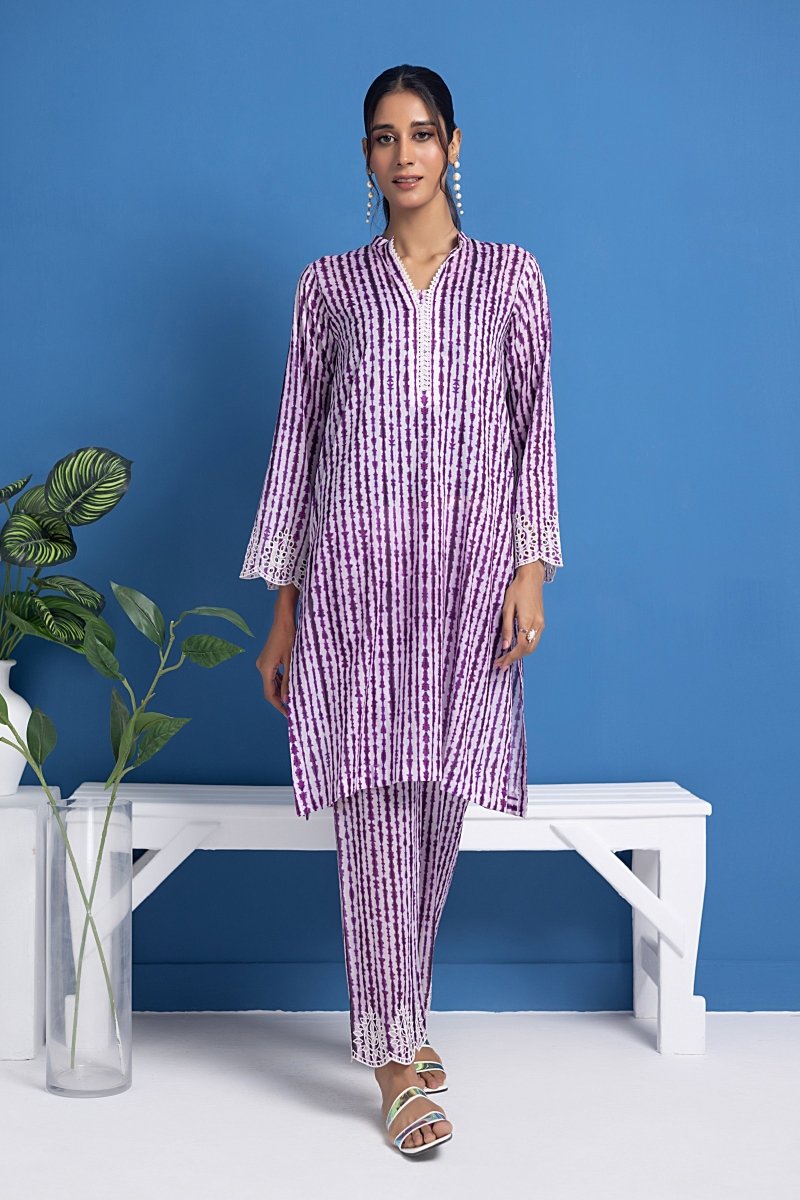 Lakhany 02 Piece Ready to Wear Embroidered Shirt & Trouser - LG-SK-0072