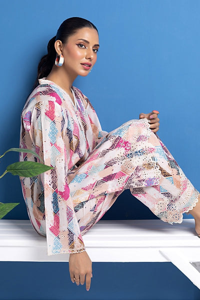 Lakhany 02 Piece Ready to Wear Embroidered Shirt & Trouser - LG-SK-0088