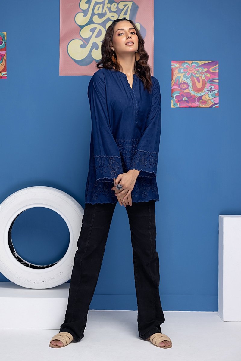 Lakhany 01 Piece Ready to Wear Embroidered Shirt - LG-SK-0090