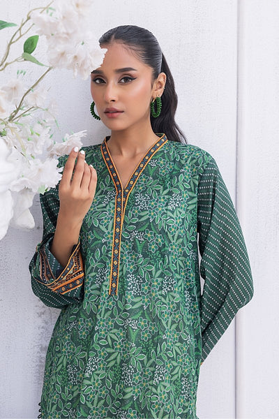Lakhany 01 Piece Unstitched Printed Lawn Shirt - LG-SK-0198
