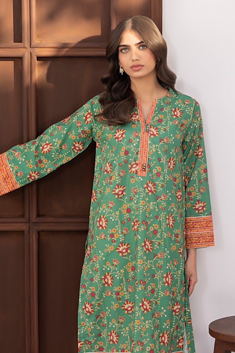 Lakhany 01 Piece Ready to Wear Printed Cambric Shirt - LG-SR-0165