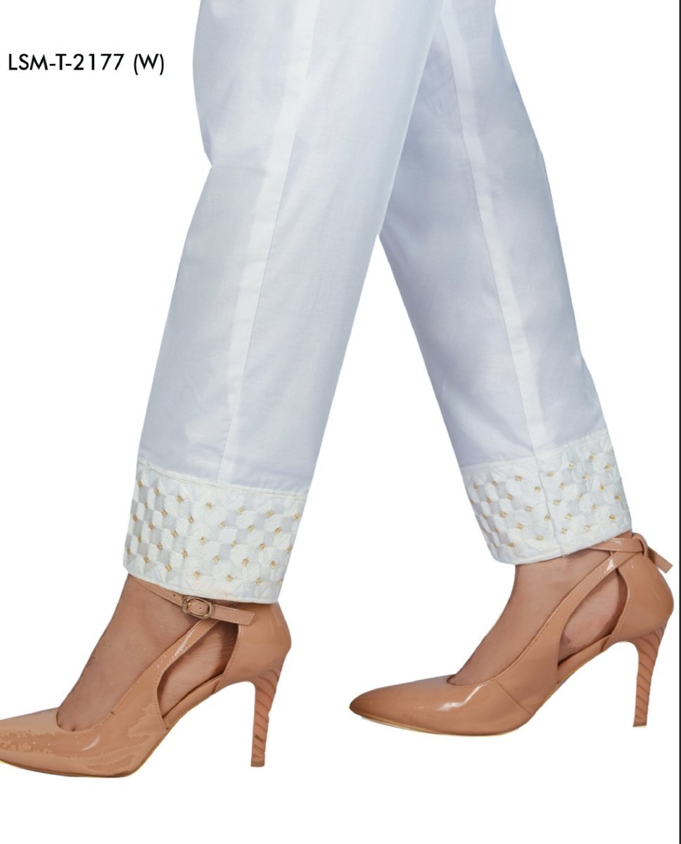 Lakhany 01 Piece Embroidered Stitched Bottoms LSM-T-2177 (W)
