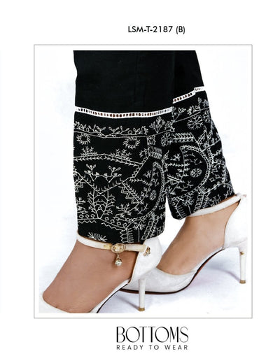 Lakhany 01 Piece Embroidered Stitched Bottoms LSM-T-2187 (B)